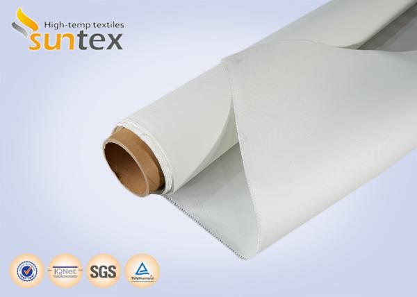 White Light Duty Fiberglass Fire Blanket Or Welding Blanket Roll Coated With