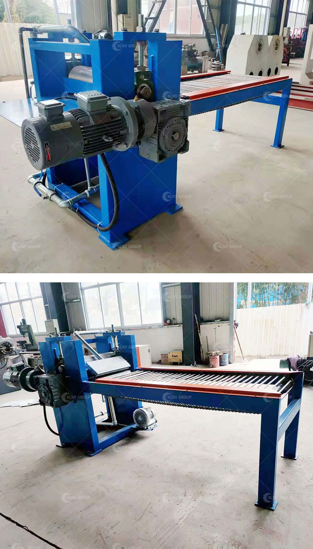 Automatic ACP Panel Heating Separating Aluminum Plastic Composite Panel Stripping Machine