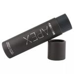 Black Kraft Paper Tube Packaging Recyclable Cardboard Cosmetic Food Container