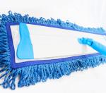 CE Approved 60CM Feather Washable Blue Microfiber Mop Refill