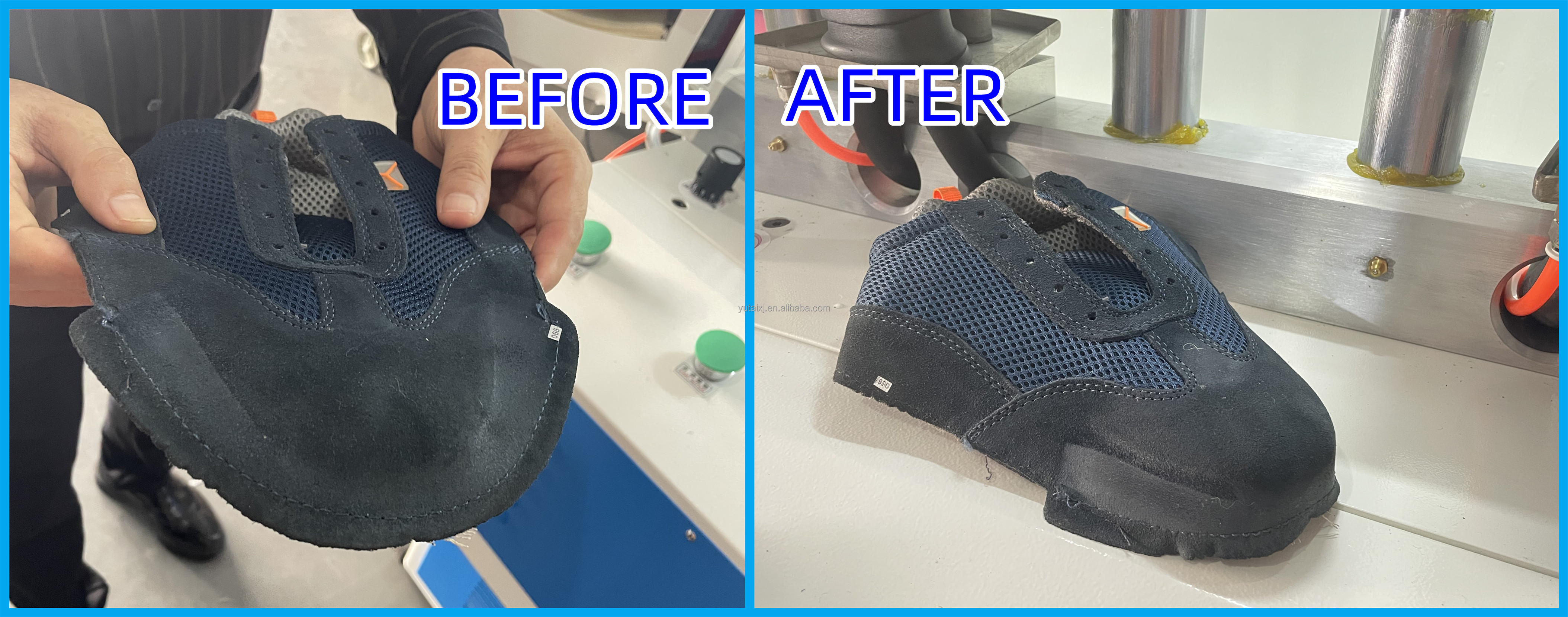 YUTAI's Two Hot Two Cold Pneumatic Shoes Toe Setting Machine The Ultimate Solution for Your Production Needs
