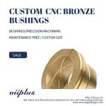 Cast Bronze Bushing, ASTM groove brass, custom cnc bronze bushing