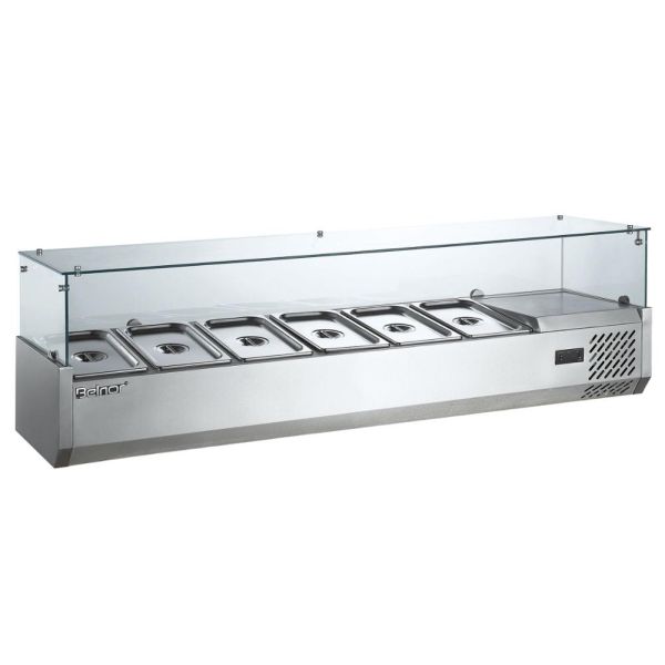 Hot Selling High Quality Kitchen Cooler Pizza Salad Prep Table Display Refrigerator Work Table Chiller Retail Store Commercial