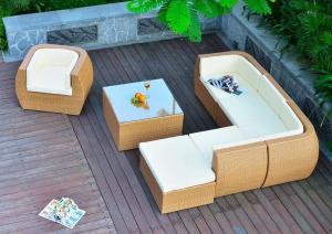 China hot new products cheap rattan corner sofa set china supplier on sale
