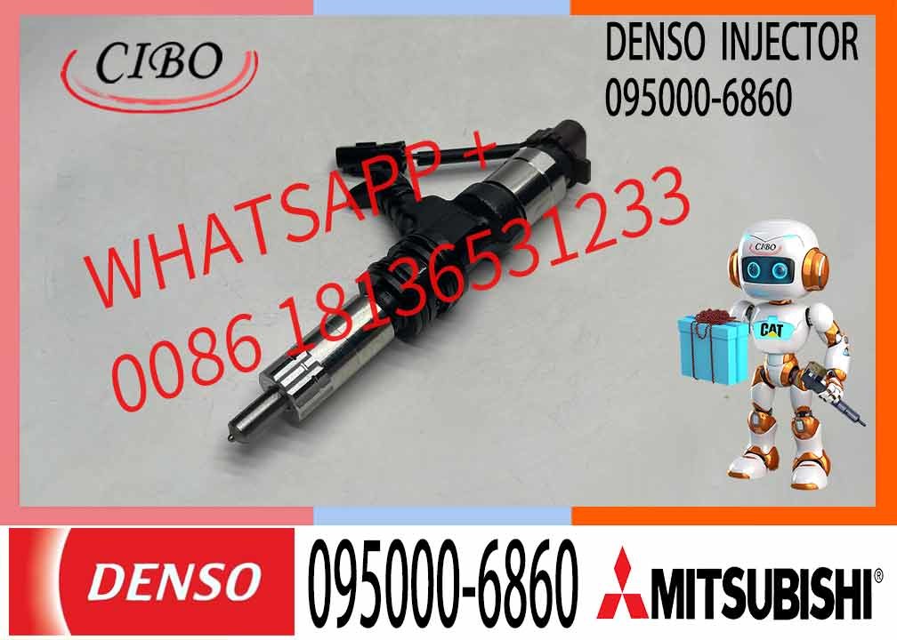 High Quality Diesel Common Rail Fuel Injector 095000-6860 095000-6861 ME304627 ME307086 For MITSUBISHI 6 MITSUBISHI FH