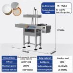 FK-220 V/Hz Automatic Aluminum Foil Sealing Machine for Plastic Glass Jar Bottle