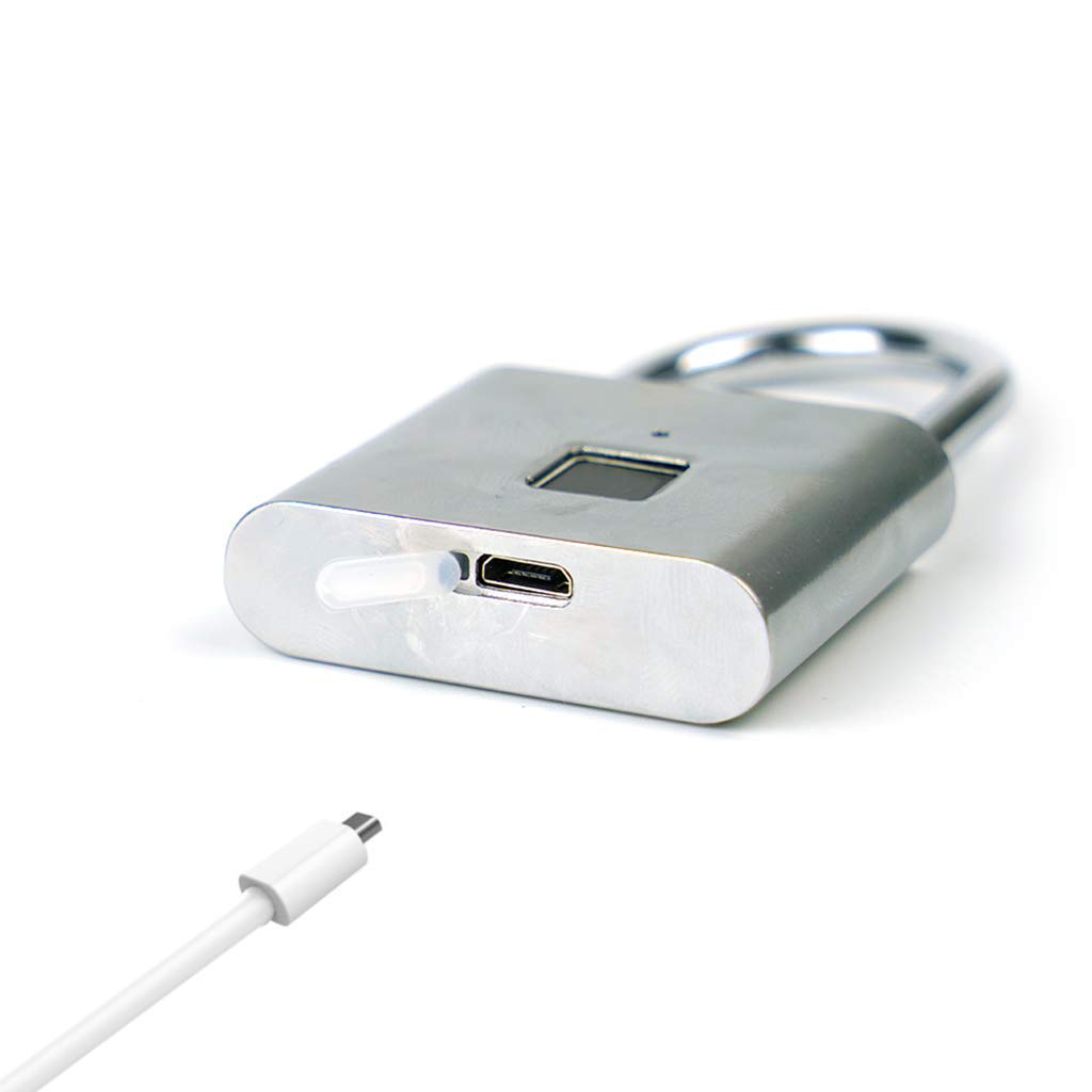 OEM ODM Biometric Smart Fingerprint Padlock Outdoor For Bag /D Luggage