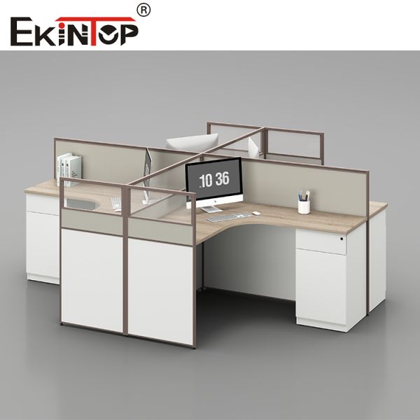Ekintop Durable Modern Modular Wooden Workstation Desk Executive Office