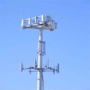 China Antenna 40m Communication Cell Tower Monopole For Networks Decorative wholesale