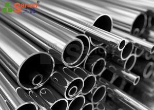 China ASTM 240 SS 304 Hollow Round Pipe Polished Finish Diameter 6mm To 114mm wholesale