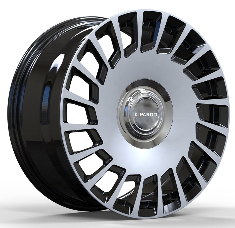 Multi Wire Spokes Forged 20 Inch Chrome Mercedes Rims