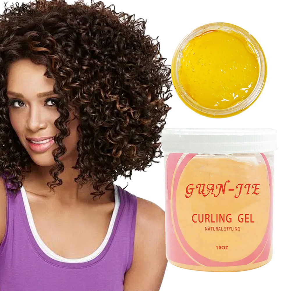 Curly Hair Styling Organic Moisture Shea Butter Hair Gel for Natural Curl Definition