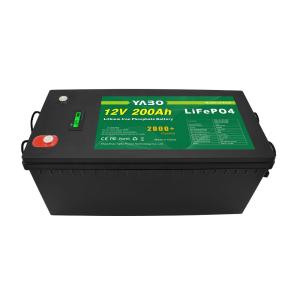 China 12V 200Ah Yacht Solar Lifepo4 Battery Marine RV Golf Cart UPS wholesale