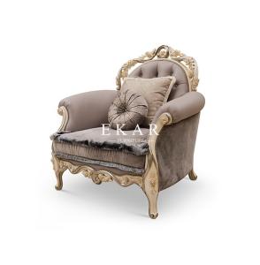 China Luxury New Model European Design Royal Leather Sofa Set wholesale