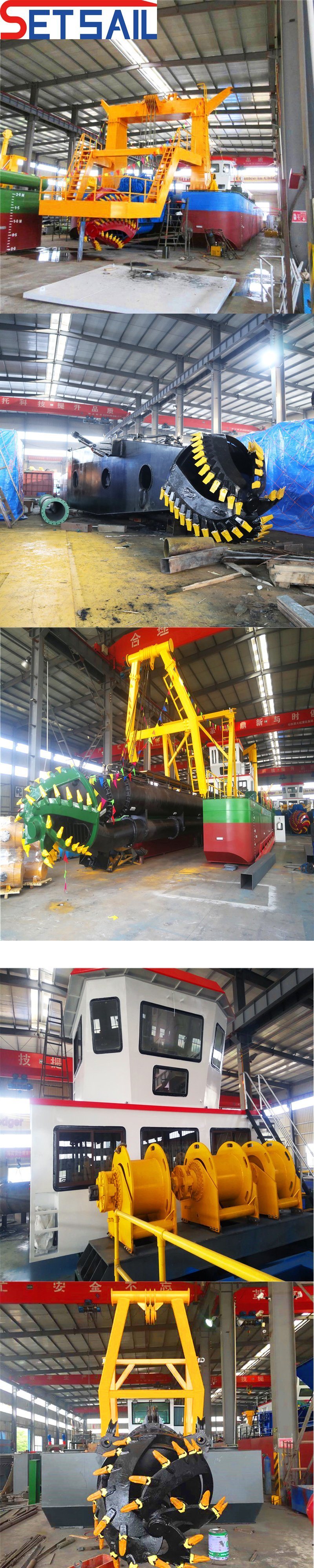 Made in China River Floating Waste Aquatic Plant Harvester for Water Hyacinth