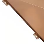 Triangle Brushed Aluminium Veneer 3D Surface Aluminum Sheet Metal Customized