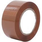 Brown Adhesive Parcel Heavy Duty Bopp Tape For Packaging OPP Strong Self