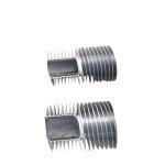 DELLOK Air Cooler Free Middle Ends 6063 Extruded Aluminum Fin Tube
