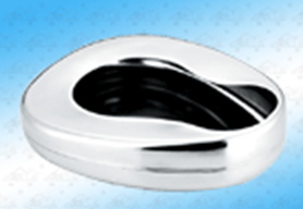 Hygienic Stainless Steel Patient Bed Pan Hospital With Cover Custom