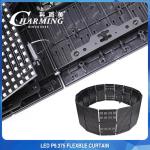 P9.375 Windproof Bendable LED Screen , Untra Slim Flexible Outdoor LED Display