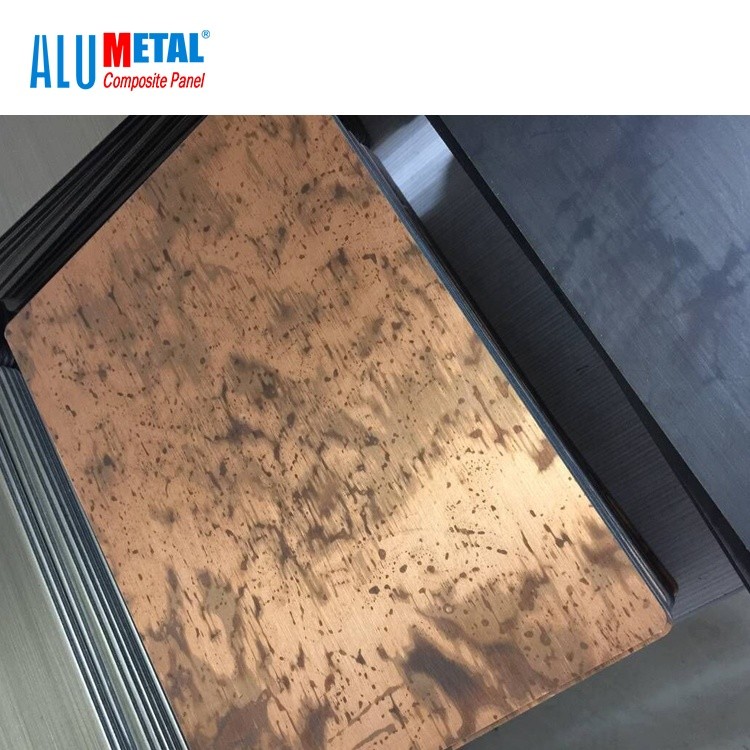 Antibacterial 4mm ACP Aluminium Metal Composite Panel 1000mm 0.15mm Skin