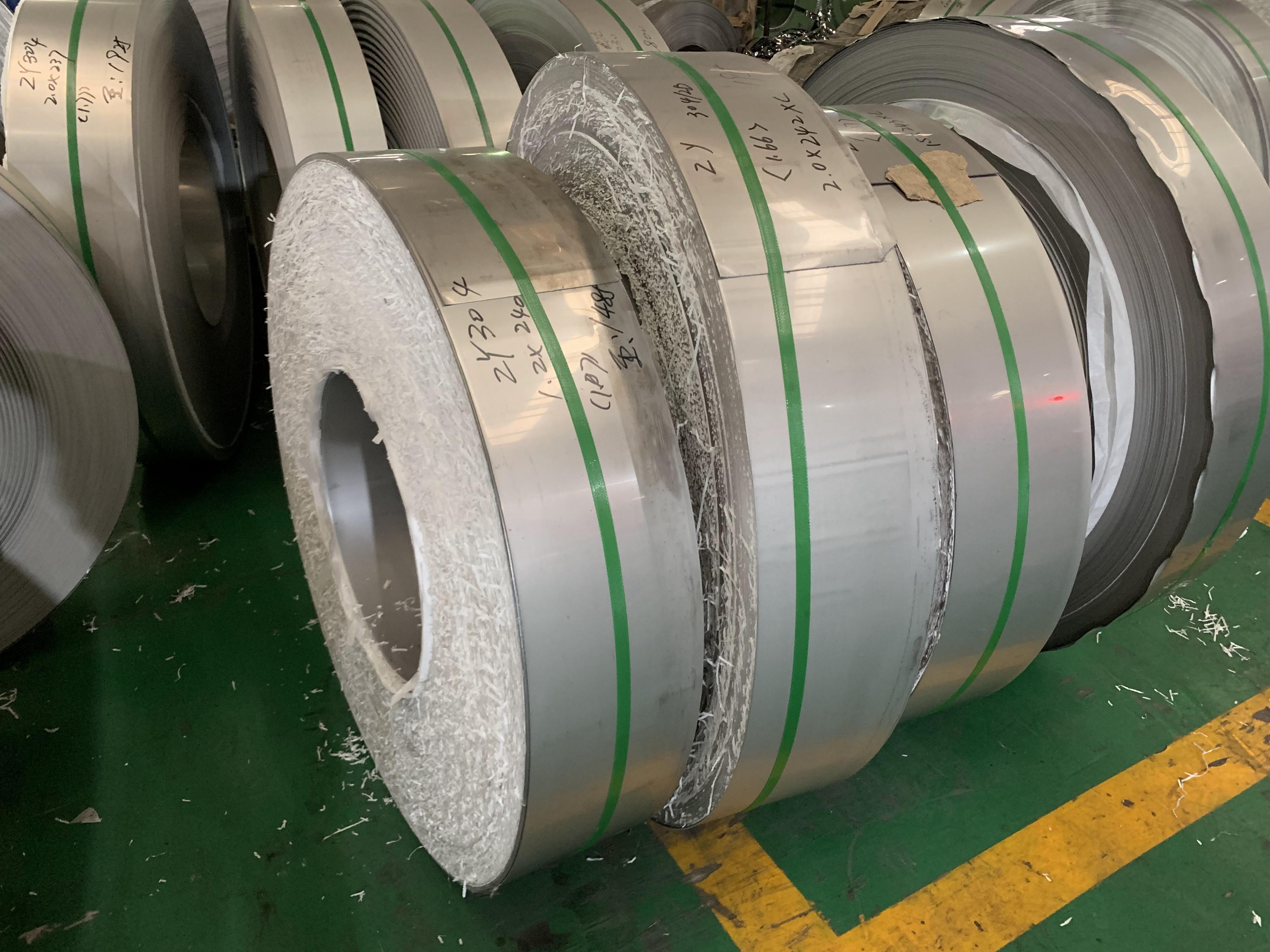 Customized ASTM Ss 304 Strips 201 316/316l 410 409 430 Stainless Steel Coil