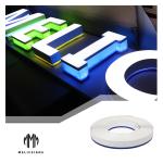 100 Meters Length Blue No Edge 100m Polymer 3D Side Pass Light Strips