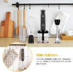 Durable SS Blades Commercial Stick Blender 2 Speeds Soft Touch Rubber Button