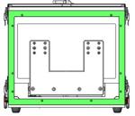 Stainless Steel RF Pneumatic Shield Box 80dB Extrusion Seal Design