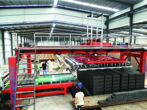 China Fully Automatic Robotic Arms Concrete Brick Setting Machine wholesale