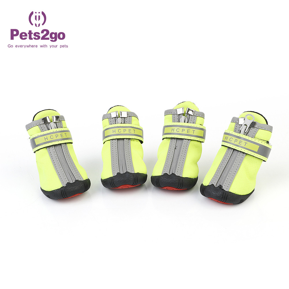 20cm TPR bottom Waterproof Dog Walking Shoes