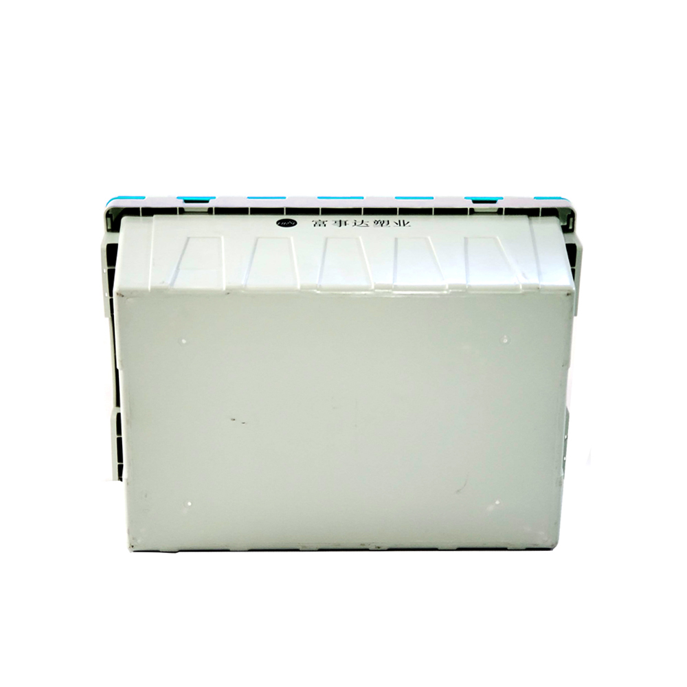600*400*315mm FIRST Reusable Moving Boxes Plastic Crate with Lid Nestable Storage Tote