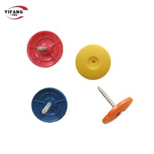 China OEM Ring Shank Plastic Cap Roofing Nails Meet EN12815 Standard wholesale