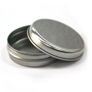 China Empty Slip Slide Round Tin Containers for Lip Balm wholesale