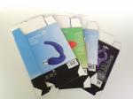 Spot UV Fashion Card Board Packaging, Personalized C2s Paper Gift Box For