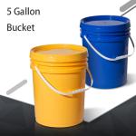 100% Material Leakproof Pail Press Lid and Spout Cover for Five Gallon Plastic