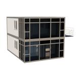 40ft Container Home Flat Pack Container House 2 Story