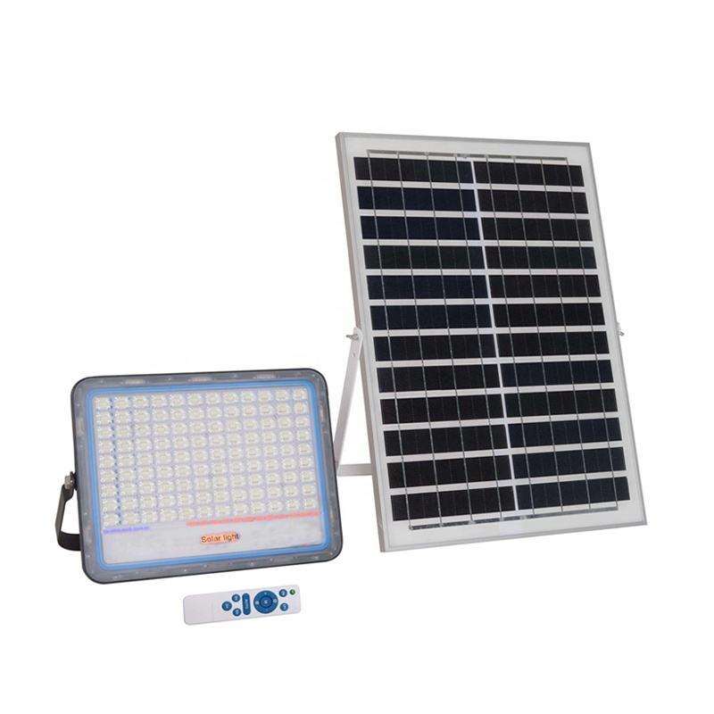 Aluminum Body Solar Led Flood Light For Park With 80 Ra And 5000-6000K Color Temperature
