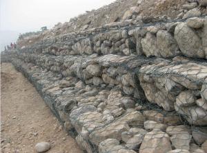 China Anti-Flood Bank Protection Hot Galvanized Gabion Wire Mesh Box wholesale