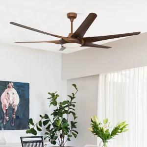 China American Style Vintage Decorative Fan Ceiling 220v Winding Powered Ceiling Fan With Light wholesale