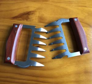 China High Quality Meat Shredding SS Meat Claws Stainless Steel Metal Pulled Pork Bear Barbecue Bear Paw Shredder wholesale