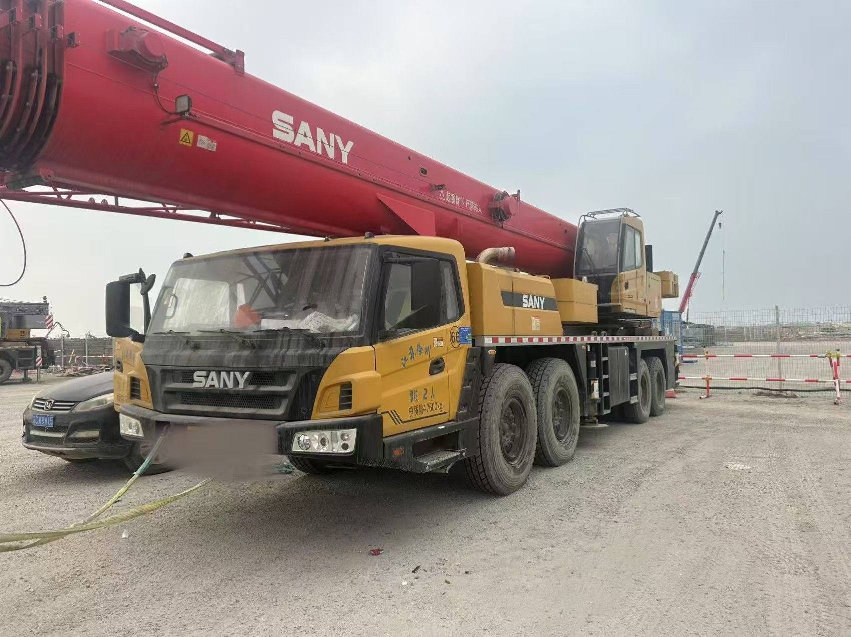 Mobile Truck Crane For Sale 80 Tons Direct Source Max Working Height 50 Meters