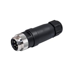 China IP68 Female Male Waterproof Wire Connector 2 - 17 Pin Assembly wholesale