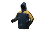 Custom Set Mens Long Work Coat , Construction Industrial Safety Clothing