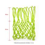 Fluorescent Green Indoor Basketball Net 43cm Nylon Basketball Net