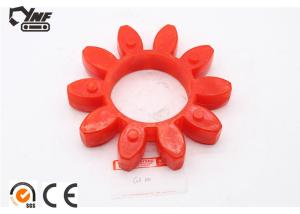China Original Natural Rubber Red Color Jaw Spider Coupling Size 224*113*38 wholesale