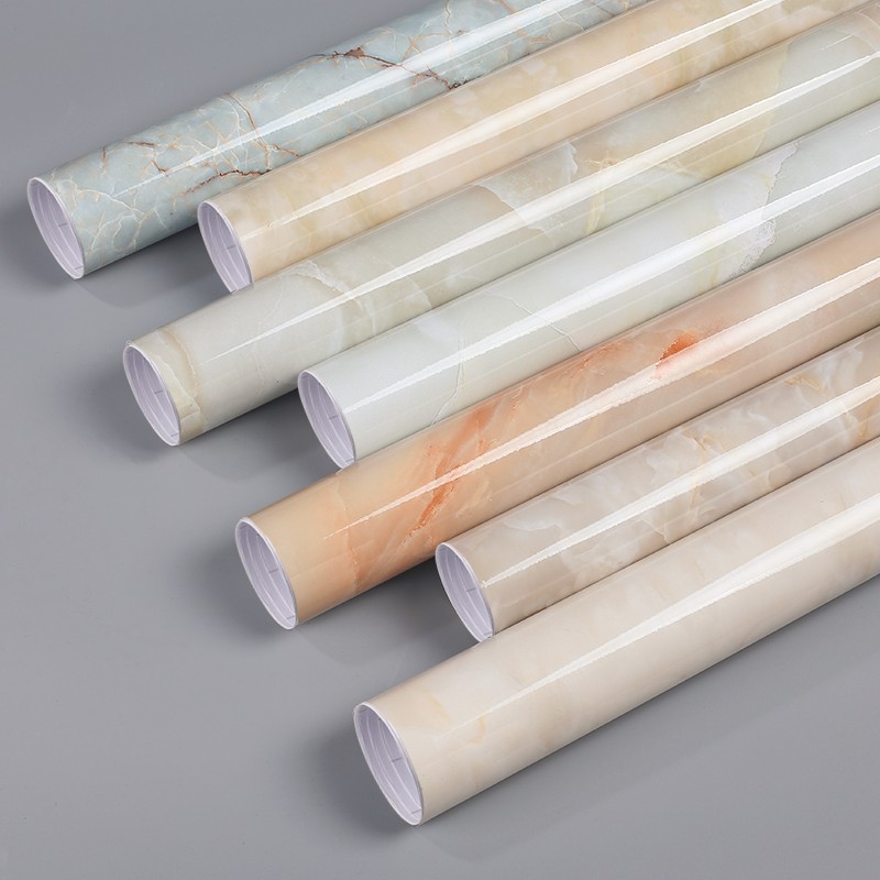 Blue Color Peel and Stick Wallpaper 3d Plain Solid Color Wallpaper for Soundproofing in Home Decoration