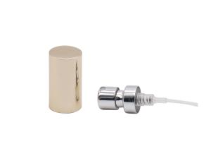 China Aluminum Mini Gold Sprayer Mist Atomizer Pump 0.075ml Output Per Press wholesale
