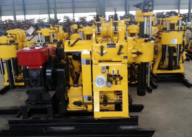 200 Meters Depth Portable Coal Mining Exploration Water Well Drilling Rig Machine
