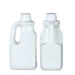 Milk HDPE Plastic Bottle With Screw Lid Leakproof 118g